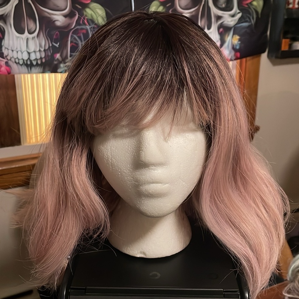 Cysterwigs ombré synthetic wig.